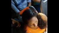 Video de encoxada com a gringa no ônibus