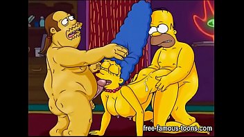 Simpson hentai no boquete na piroca do marido gordinho