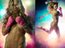 Ronda Rousey Nua Lutadora Pelada em Fotos Sensuais
